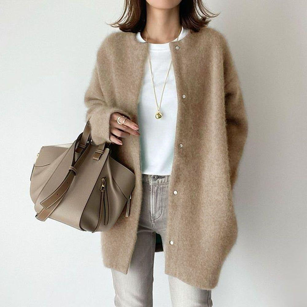 Zoey | Chic and Comfortable Woolen Jacket for Women