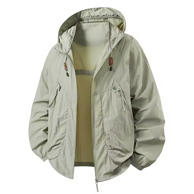 Carter | Waterproof Windbreaker Jacket with Adjustable Hood for Outdoor Adventures