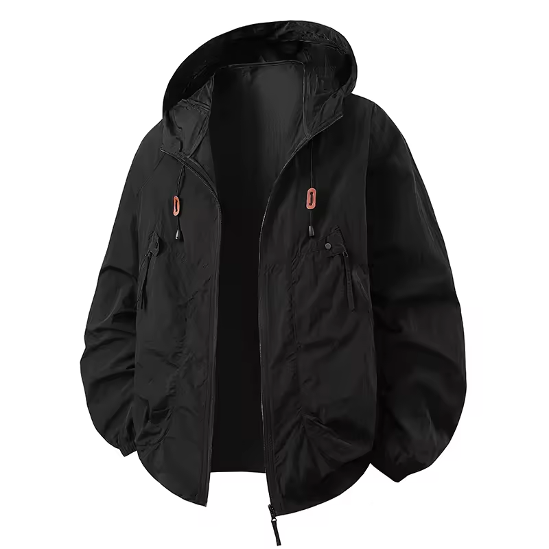 Carter | Waterproof Windbreaker Jacket with Adjustable Hood for Outdoor Adventures