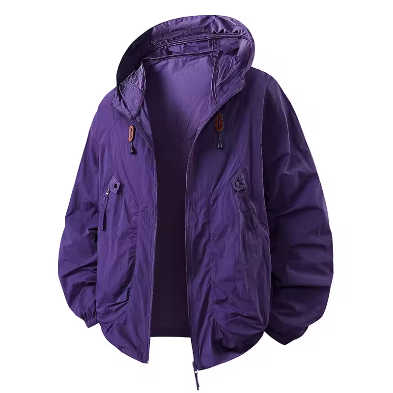 Carter | Waterproof Windbreaker Jacket with Adjustable Hood for Outdoor Adventures