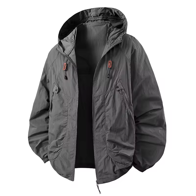 Carter | Waterproof Windbreaker Jacket with Adjustable Hood for Outdoor Adventures