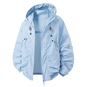 Carter | Waterproof Windbreaker Jacket with Adjustable Hood for Outdoor Adventures