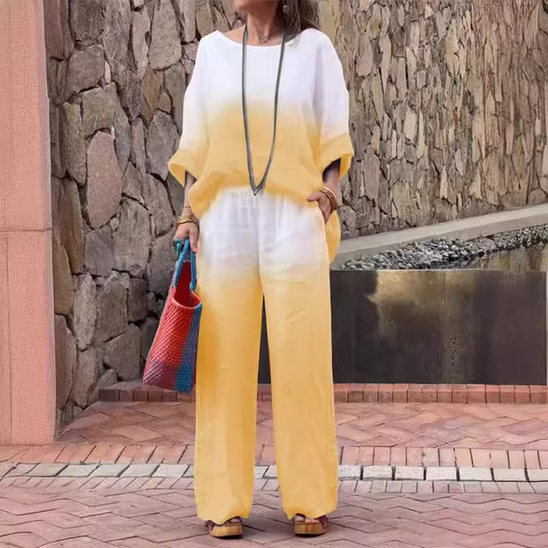 Olivia | Cozy Chic Relaxed Shirt and Pant Ensemble