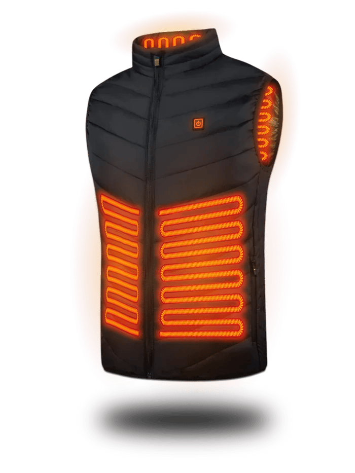 Layla | Enhanced Two-Touch Heated Vest with 15 Heat Zones and LED Controller