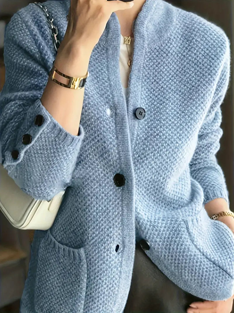 Hannah | Cozy Knitted Sweater Jacket