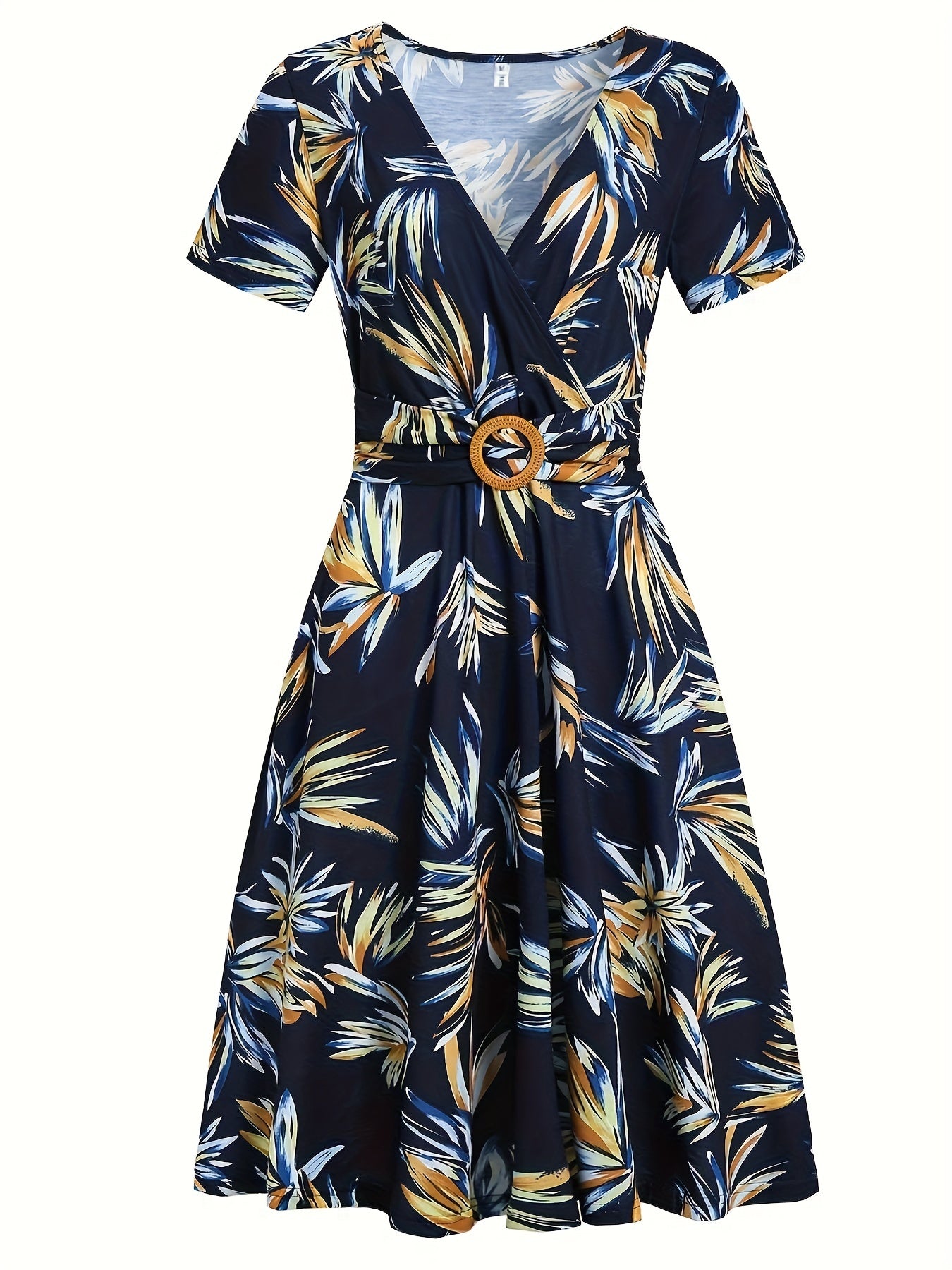 Emma | Chic Tropical Dress