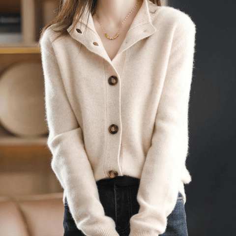 Annie | Knit Cashmere Gilet