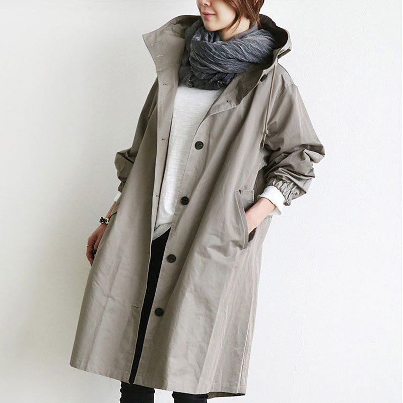 Ariella | Refined Water-Repellent Coat