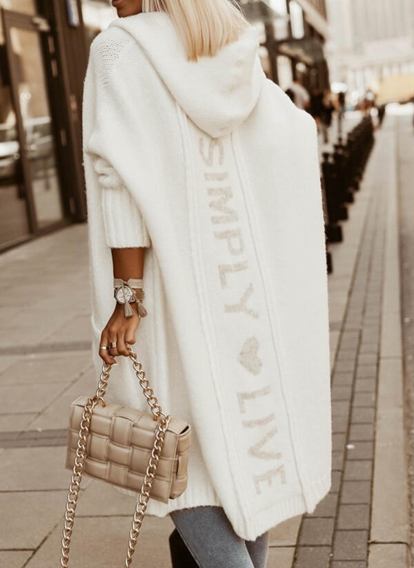 Jenette | Luxuriously Cozy Hooded Cardigan