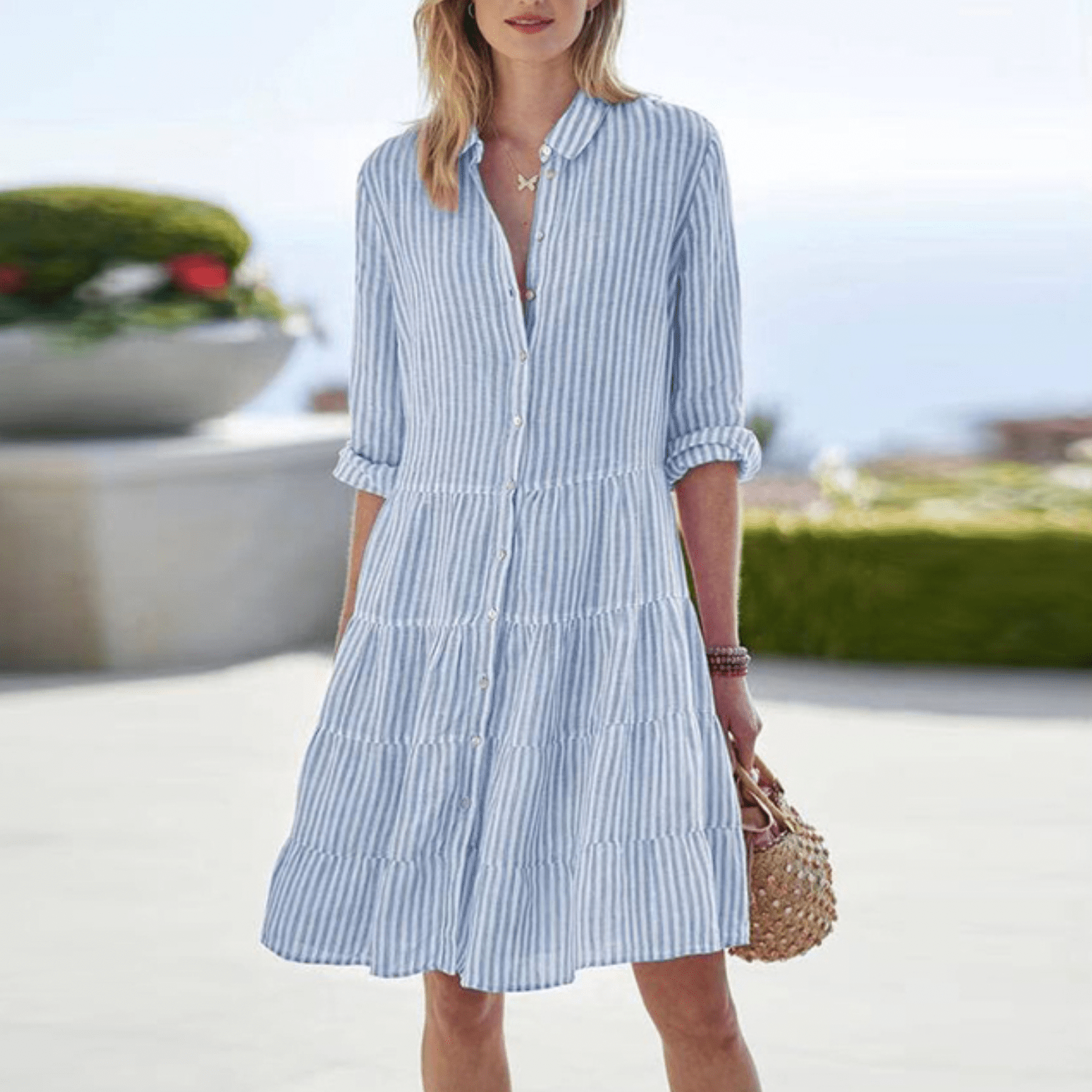 Camila | Breezy Striped Dress