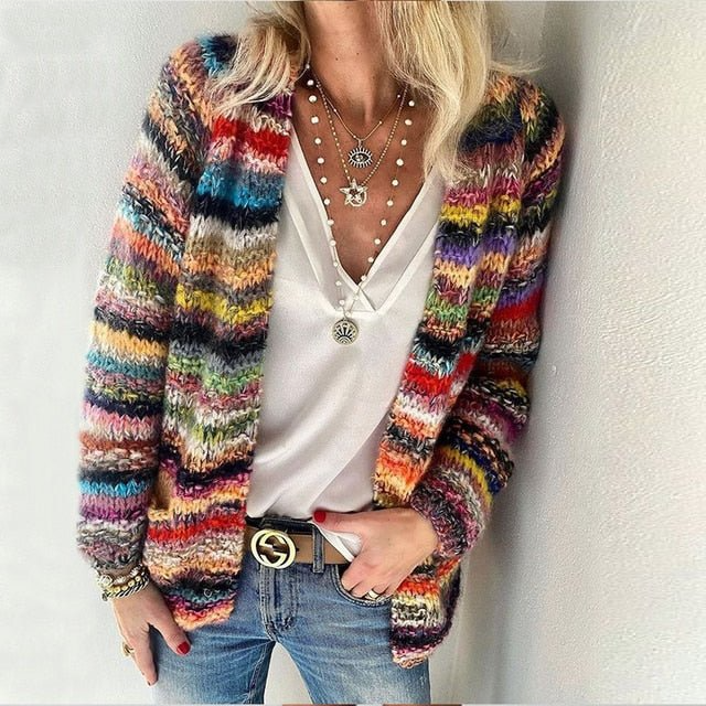 Layla | Cozy, Colorful Cardigan