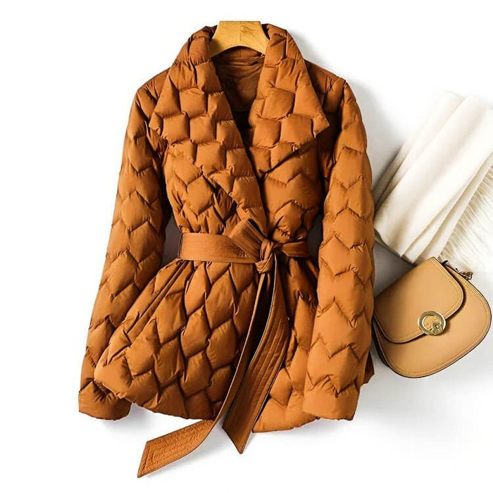 Avery | Chic Quilted Down Jacket