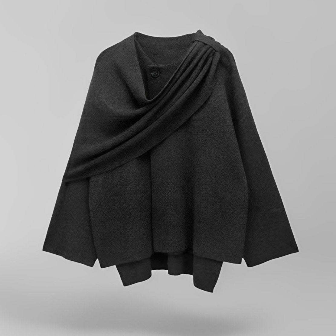 Avery | Elegant Luxe Cape Coat