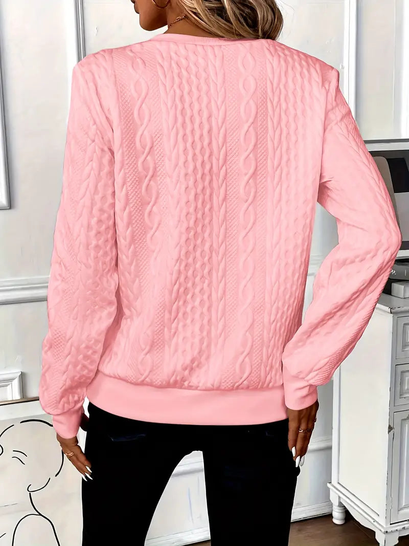 Chic Kimberly Sweater | Trendy Zipper Detail