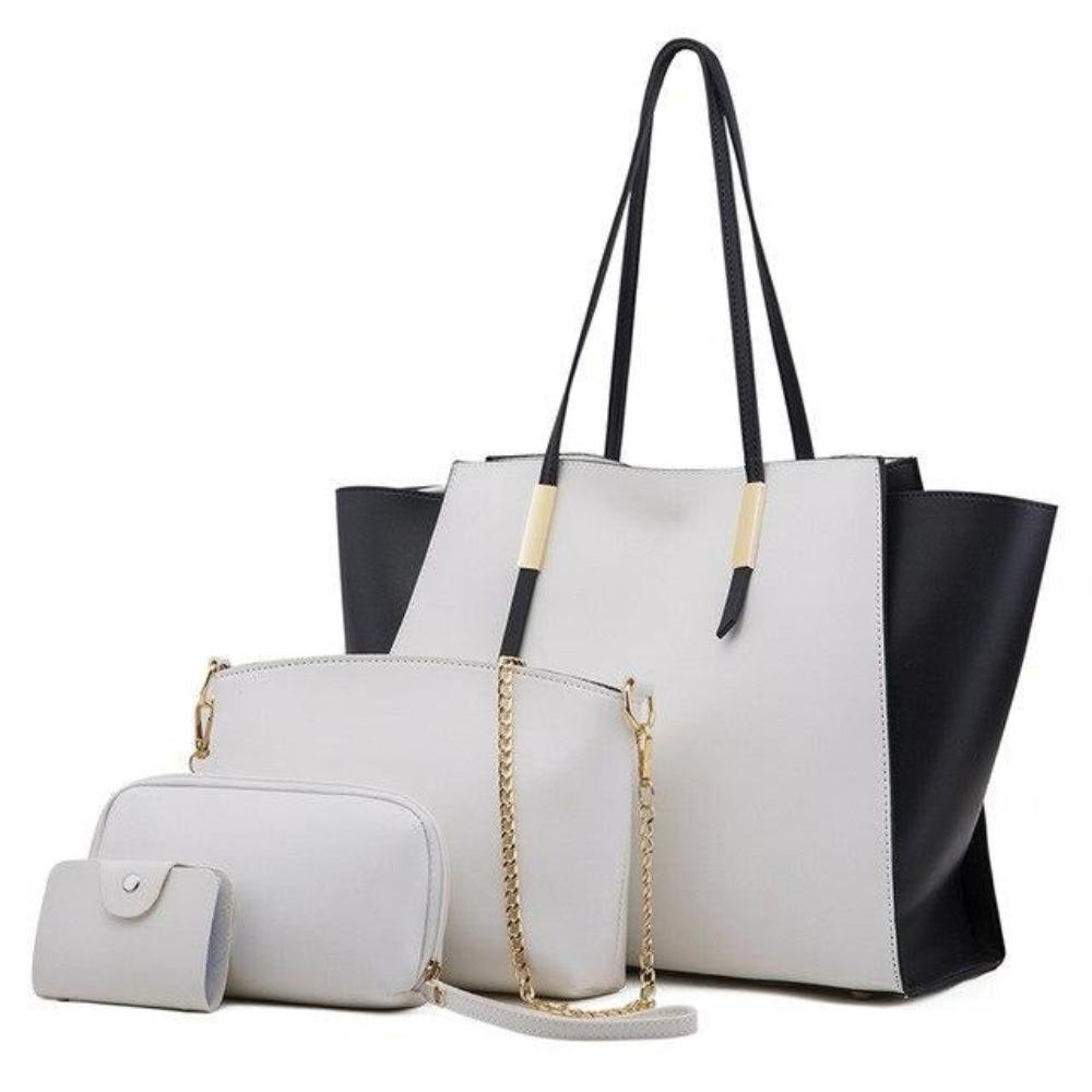 Isabella Charm Set | Elegant 4-Piece Tote Collection
