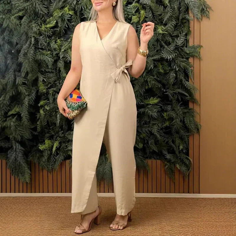 Ins | Elegant V-neck Jumpsuit