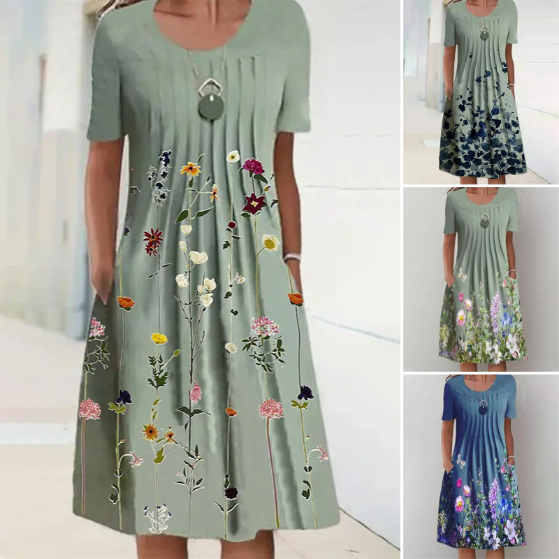 Floralyn | Dress with Tummy Coverage
