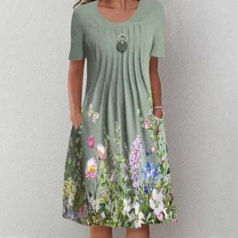 Floralyn | Dress with Tummy Coverage