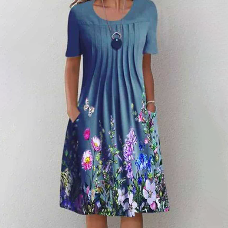 Floralyn | Dress with Tummy Coverage