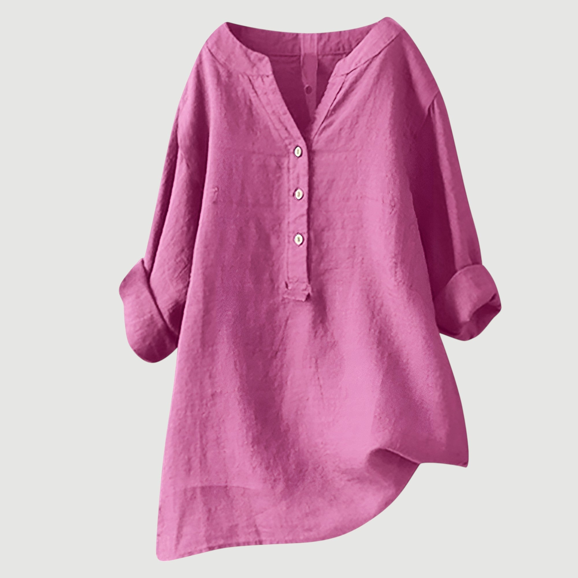Freja | Airy and Comfortable Linen Shirt with Buttons