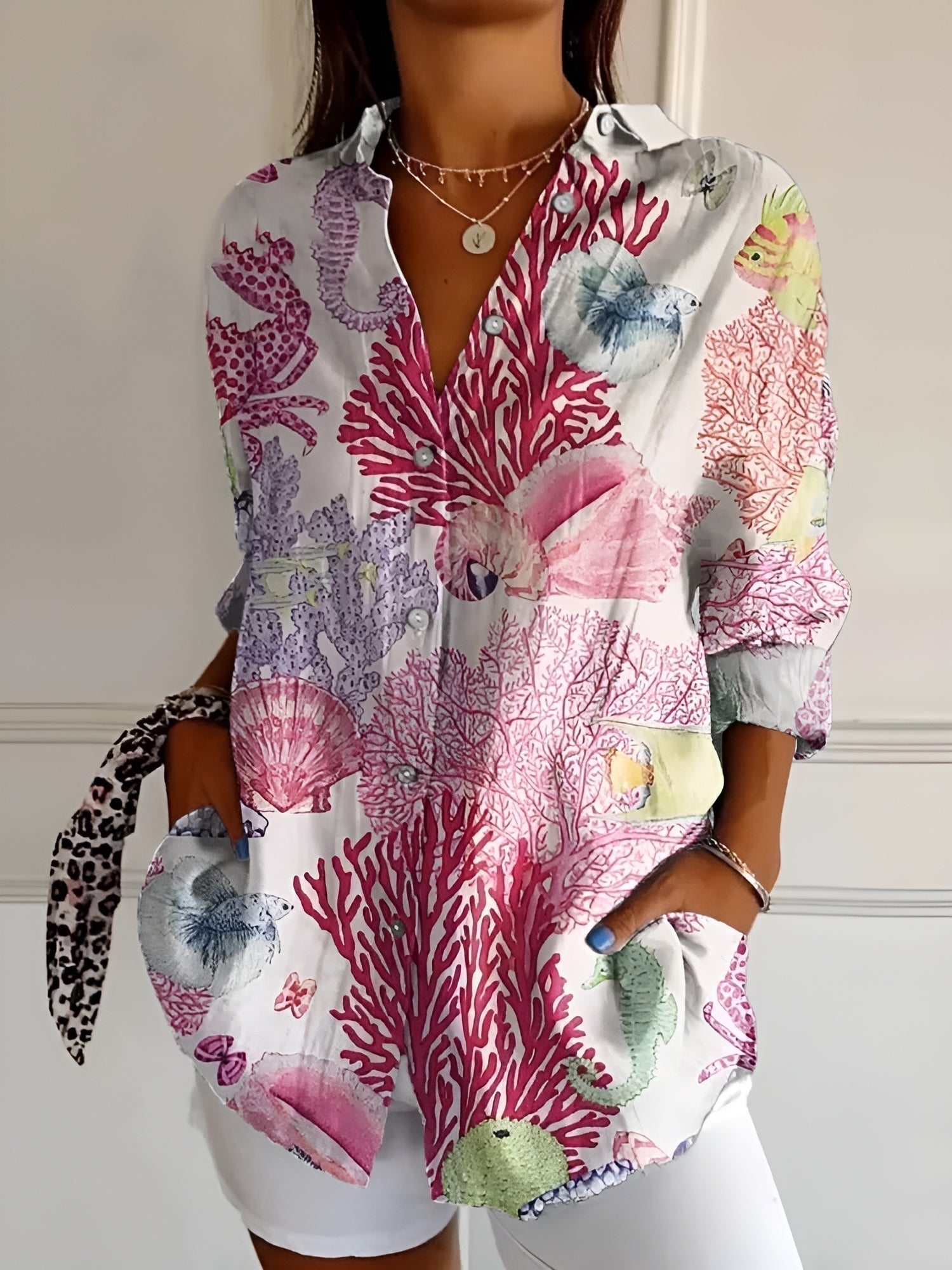 Emma | Soft Floral Blouse